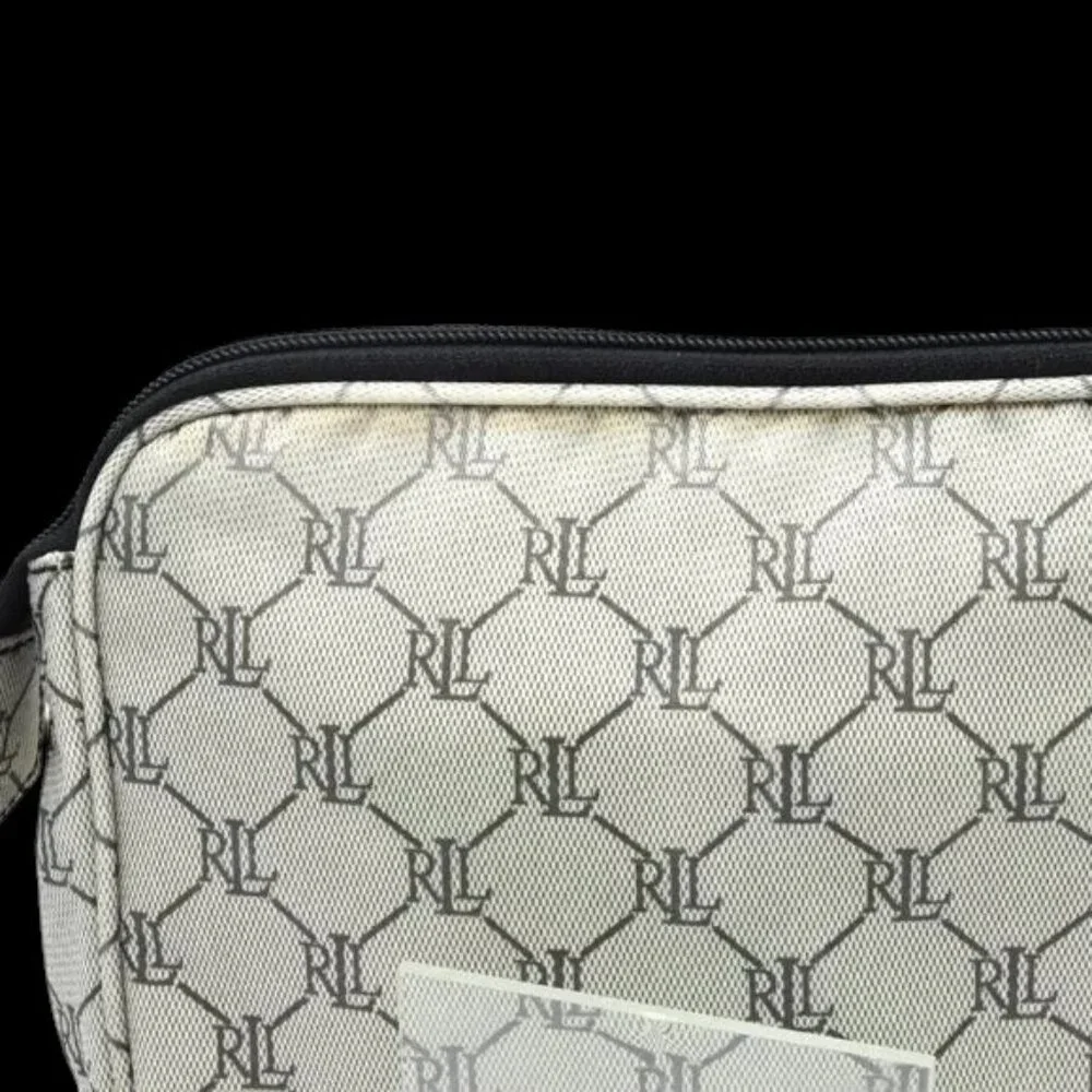 Vintage Lauren Ralph Lauren Makeup Bag Cosmetic Bag Zip Top